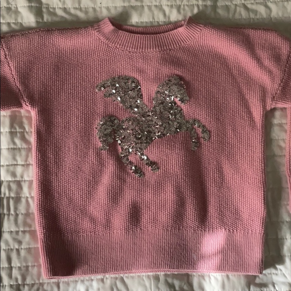 Gap Kids Unicorn Sweater size S